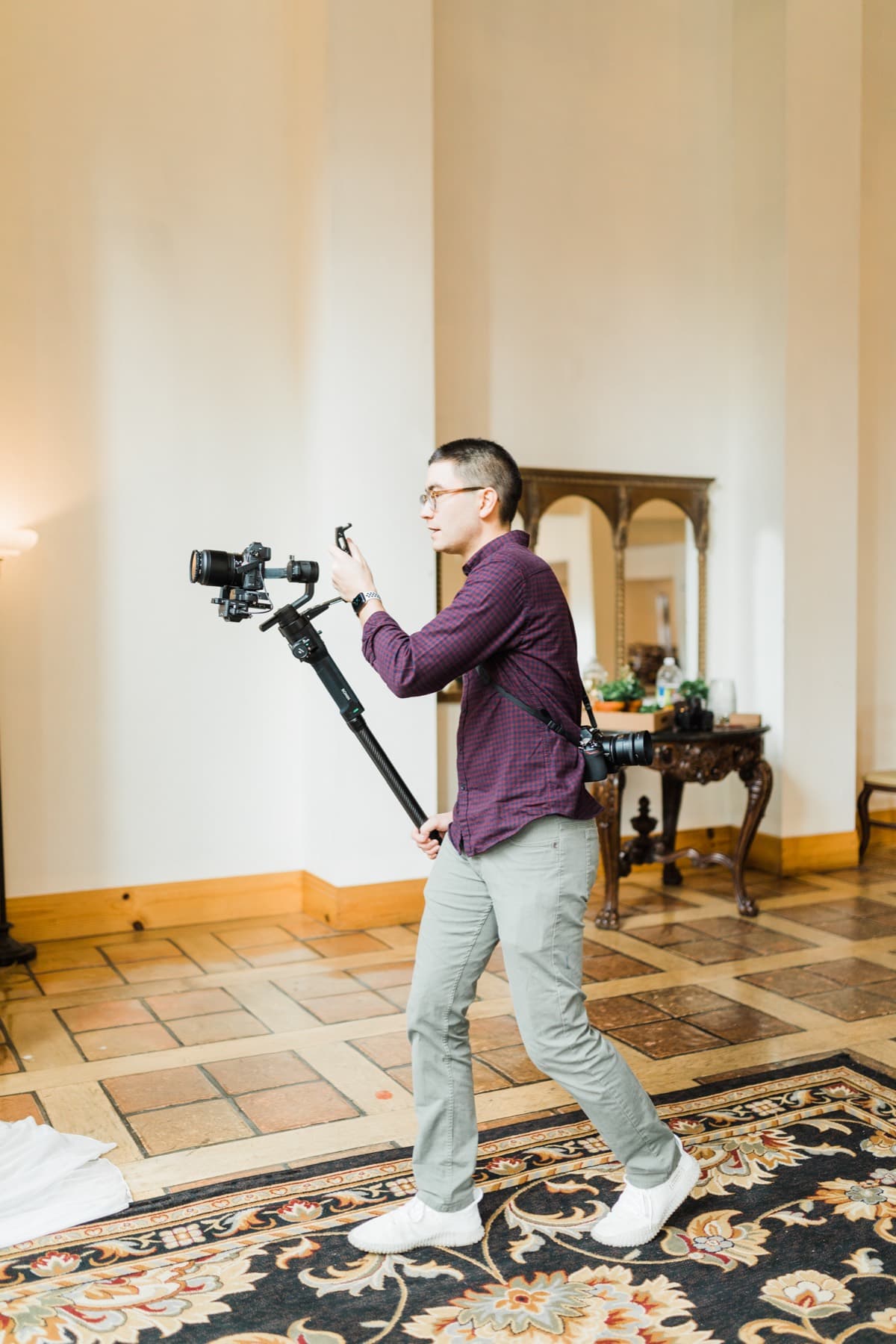 Behind the scenes at a Utah wedding