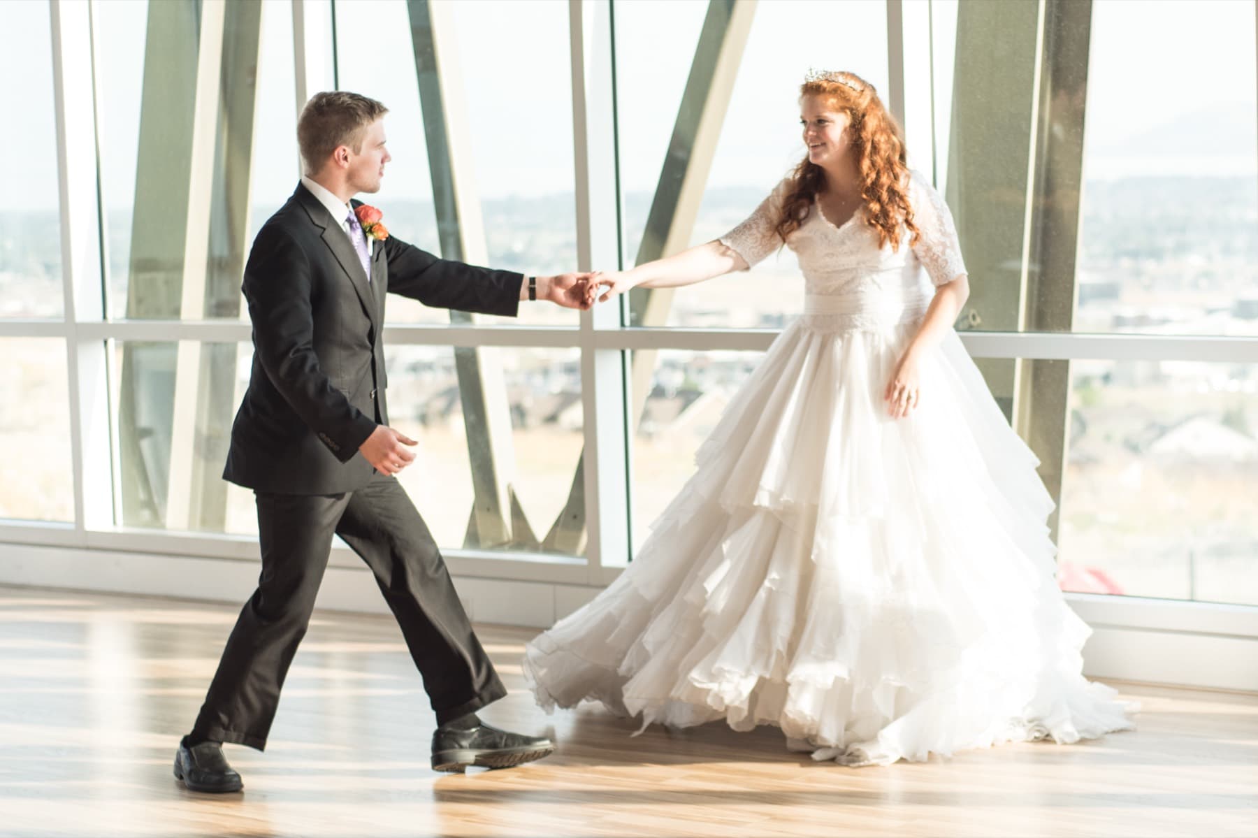 Wedding day details and portrait